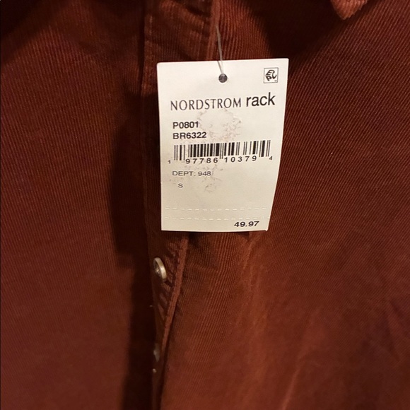NWT: madewell boxy corduroy button up - Picture 7 of 11